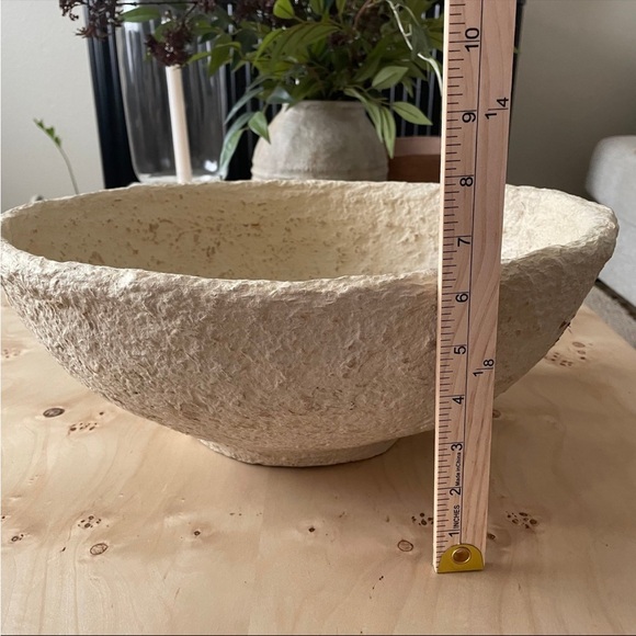 Oval Paper Mache Bowl - Picture 7 of 9